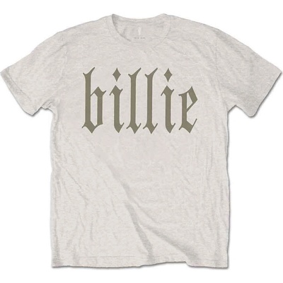 Billie Eilish Billie 5 (Back Print) Natural M Риза (<![CDATA[BILLIETS28MNAT02]]>)