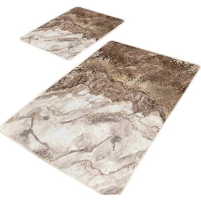 Mila Home Кафяви изтривалки за баня в комплект от 2 бр. 60x100 cm - Mila Home (Bathmat-2li-Set709)