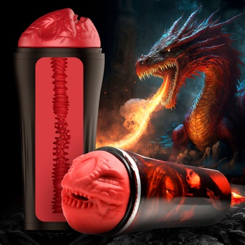 Image 1 of Creature Cocks Dragon Snatch Dragon Stroker Red