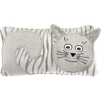Bellatex Tvarovaný vankúš Mačička 45x30