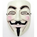 Karnevalové kostýmy Maska Anonymous Vendeta bílá