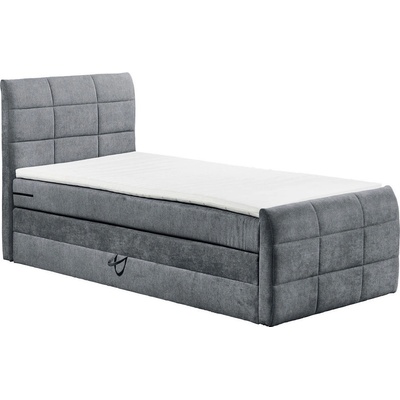 MID.YOU 002220033501 Boxpring textil antracitová