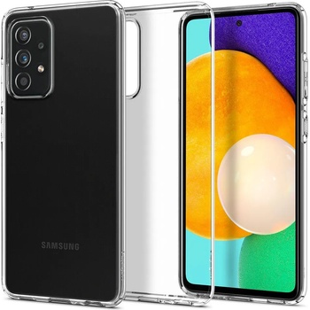 Image 1 of Spigen Противоударен Силиконов Калъф за Samsung A72, Spigen Liquid Crystal Case, Прозрачен (ACS02325)