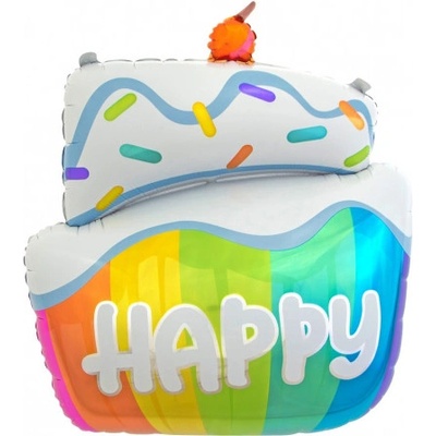 Godan Fóliový balón 24 Torta Happy