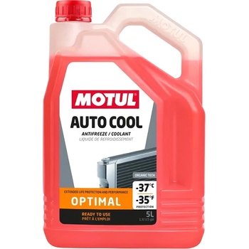 Motul Антифриз motul auto cool optimal g12+Червен 5 литра