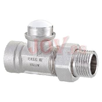 Image 1 of EMMETI Секретен радиаторен вентил прав"full" 1/2