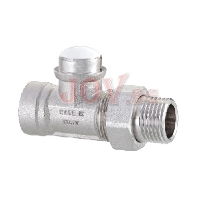 EMMETI Секретен радиаторен вентил прав"full" 1/2