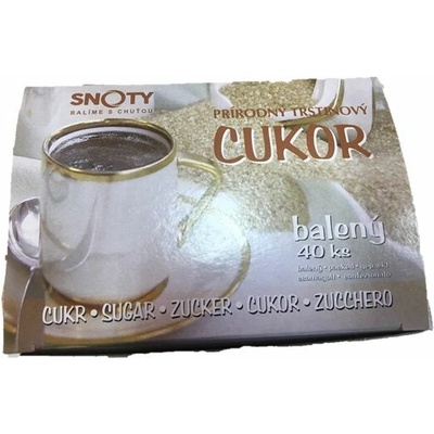 Snoty HB cukor trstinový 40db 4 g