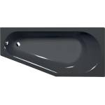 POLYSAN Tigra - Асиметрична вана R 170x80 см, сива 90611.30 (90611.30)