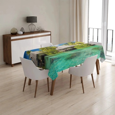 Sablio obrus Chatky na moři 90x90 cm