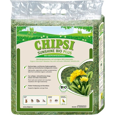 Chipsi Sunshine Organic Plus Mountain Meadow Púpava organická 3 x 0,6 kg