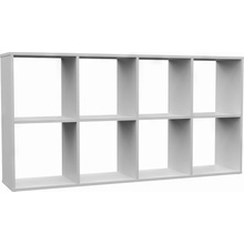 TP Living Regál MALAX 147 cm biely