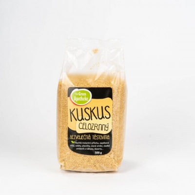 Green apotheke Kuskus celozrnný medium 0,5 kg