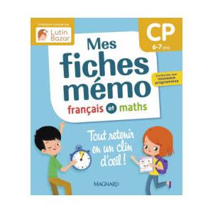 Mes fiches mémo Français et Maths CP (2025)