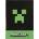 Graffiti Тетрадка Graffiti Minecraft - Creeper, А5, малки квадратчета (237953B516)