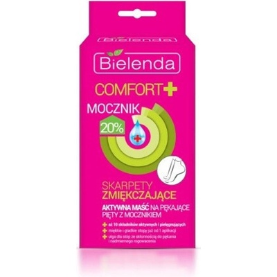 Bielenda Ponožky na popraskané paty s ureou 20% Comfort (Softening Socks) 2 x 6 ml