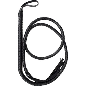 XMS Кожен бич "flog black" 150 см