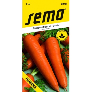 SEMO Mrkva obyčajná neskorá RUBÍNA - DARINA