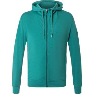 super. natural Мъжко вълнено яке super. natural Everyday Hoodie Zip-up hoodie - Deep Jungle (005-4392-1311)