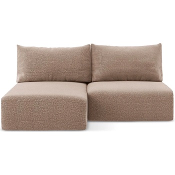 makamii Светлокафяв разтегателен ъглов диван с място за съхранение (ляв ъгъл) Kalena - Makamii (KALENA_LCOF_38_P1_C3)