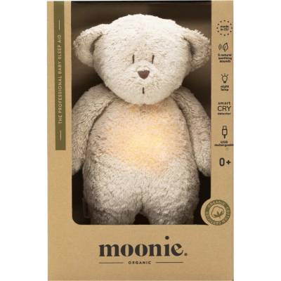 MOONIE Bear 2.0 Organic Sand играчка за заспиване с мелодия