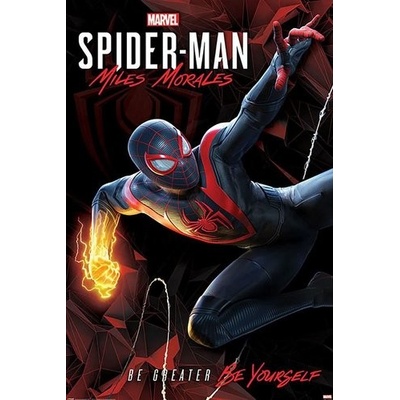 Donga Plagát - Spider-Man Miles Morales (Cybernetic Swing)