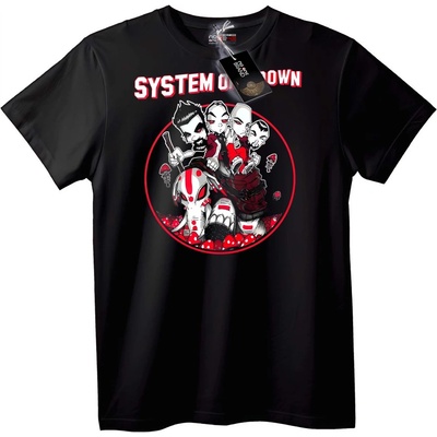 NOONEBRAND Тениска System of a Down Група - 7XL, Black