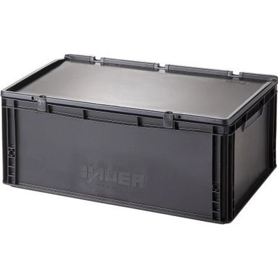 HTI Plastová EURO přepravka 600 x 400 x 235 cm s víkem MC-3875-ESD