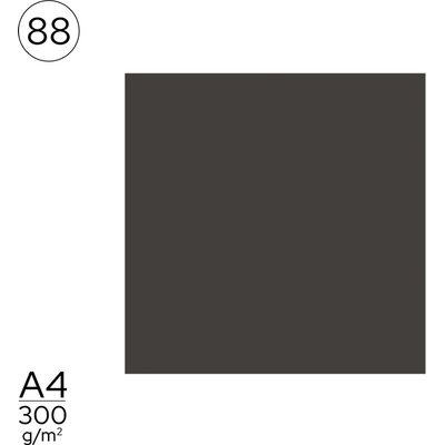 Folia papír A4 barevný šedá antracit 661410