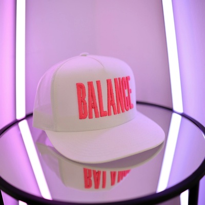 Balance Gym Balance Neon Pink Biela