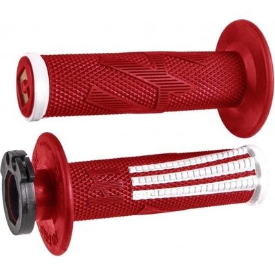 ODI GRIPS PRO MX Lock-on v2 EMIG 4-Stroke Red/White H36EPRW