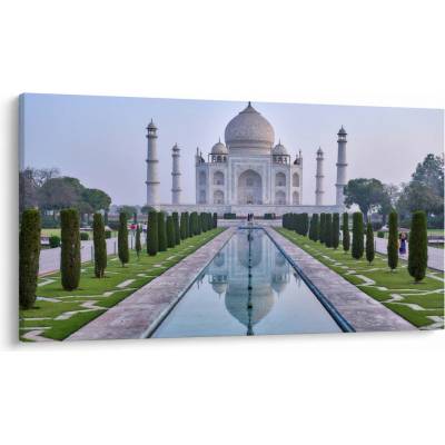 Obraz - Taj Mahal za východu slunce, jednodílný 120x70 cm – Hledejceny.cz