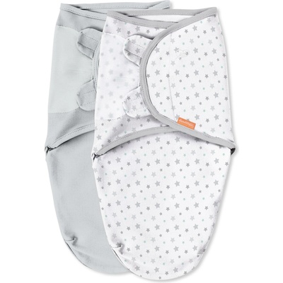 SwaddleMe Zavinovačka hvězdičky šedá 2 ks – Zboží Dáma