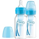 Dr Brown's láhev antikolik Options+ úzká plast modrá 2x120ml