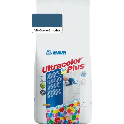 MAPEI Ultracolor Plus 169 ocelově modrá 2kg