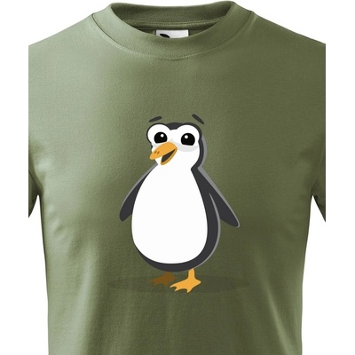 dětské triko Tučňák Military 69
