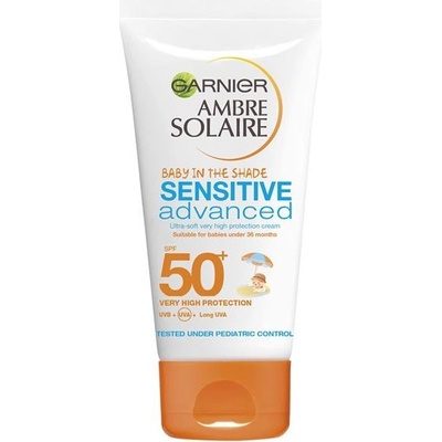 Garnier Слънцезащитен крем SPF 50 Garnier Ambre Solaire - Baby in the shade, 50 ml