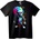 NOONEBRAND Тениска Неонов Панк Труп - 2XL, Black