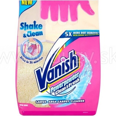 Vanish Clean & Fresh prášok na koberce 650 g