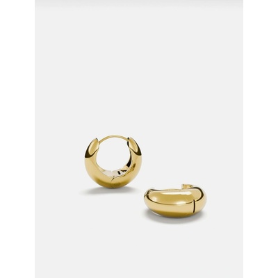 Furiosa Pozlacené kruhové náušnice Junkie SE-JUNKIEEARING-G 1,2 cm – Zboží Dáma