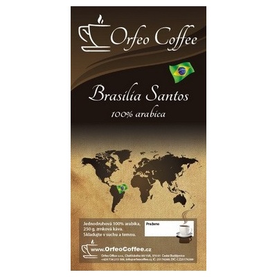 Orfeo Coffee Brasil Santos 250 g