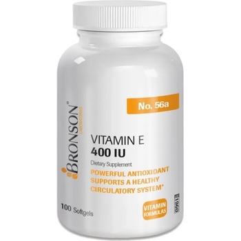 Image 1 of Bronson Vitamin E 400IU-100 капс I Bronson