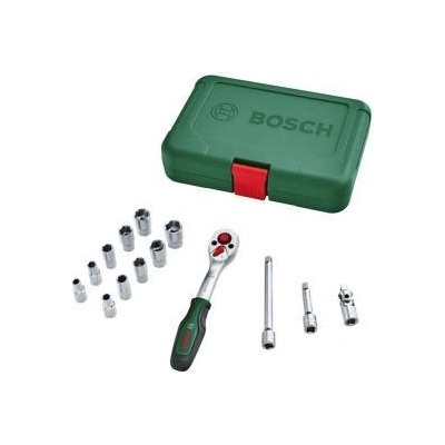 Bosch Комплект 1/4 " тресчотка и вложки, 14 части (1600A02BY0) (1600A02BY0)