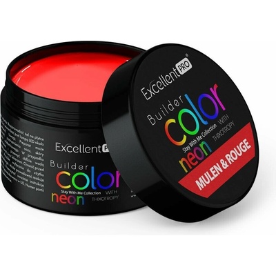 Cosmetics Zone Vynikající PRO Builder Color Neon s tixotropií Mulen & Rouge 15g