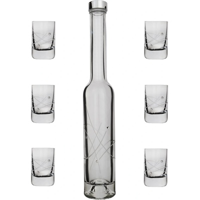 Swarovski Sada šesti odlivek a lahve s krystaly Celebration 30 ml