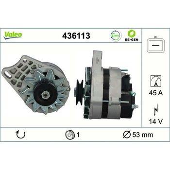 generátor VALEO 436113