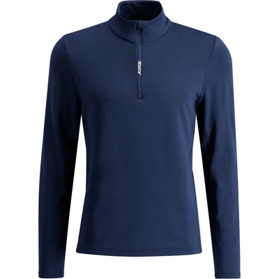 Swix Мъжка спортна тениска Swix Recovery Midlayer Sport shirt - Dark Navy - размер XL (216-8519-0114)