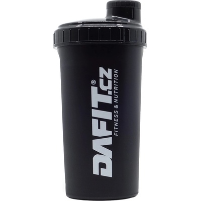 Dafit Šejkr 700 ml černá, bílé logo