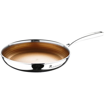 MASTERPRO Pánev s nepřilnavým povrchem GIRO 24 cm nerez BGMP-2115