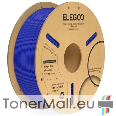 Elegoo PLA филамент Elegoo PLA Plus, 1.75 mm, 1.0 kg, Dark Blue